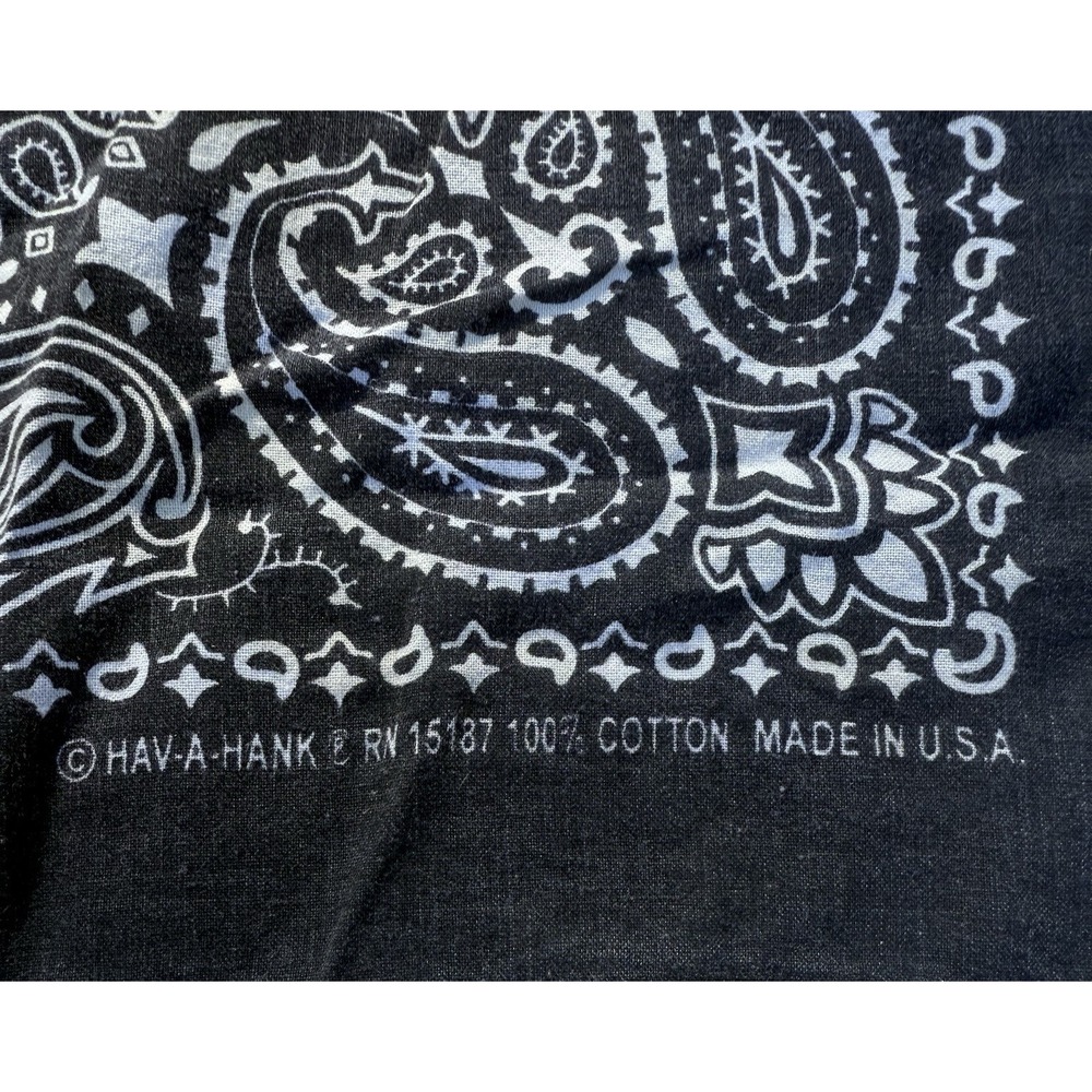 Vintage Hav-a-Hank 100% Cotton Made In The USA Handkerchief Bandana